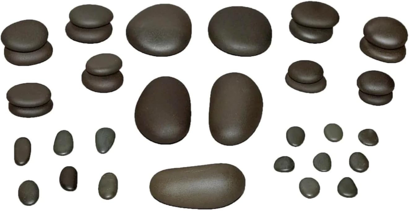 Basalt Stone Set, Facial, 35 Piece