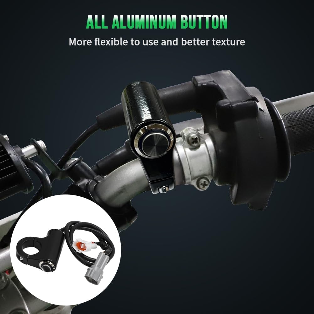 AUTOVIC Light Bar Kit Waterproof Plug-Play Driving Light Kit 7/8" Handlebar Universal for Honda CRF110 KLX110 TTR110 YZ250F Dirt Bike Plug and Play,1 Year Warranty