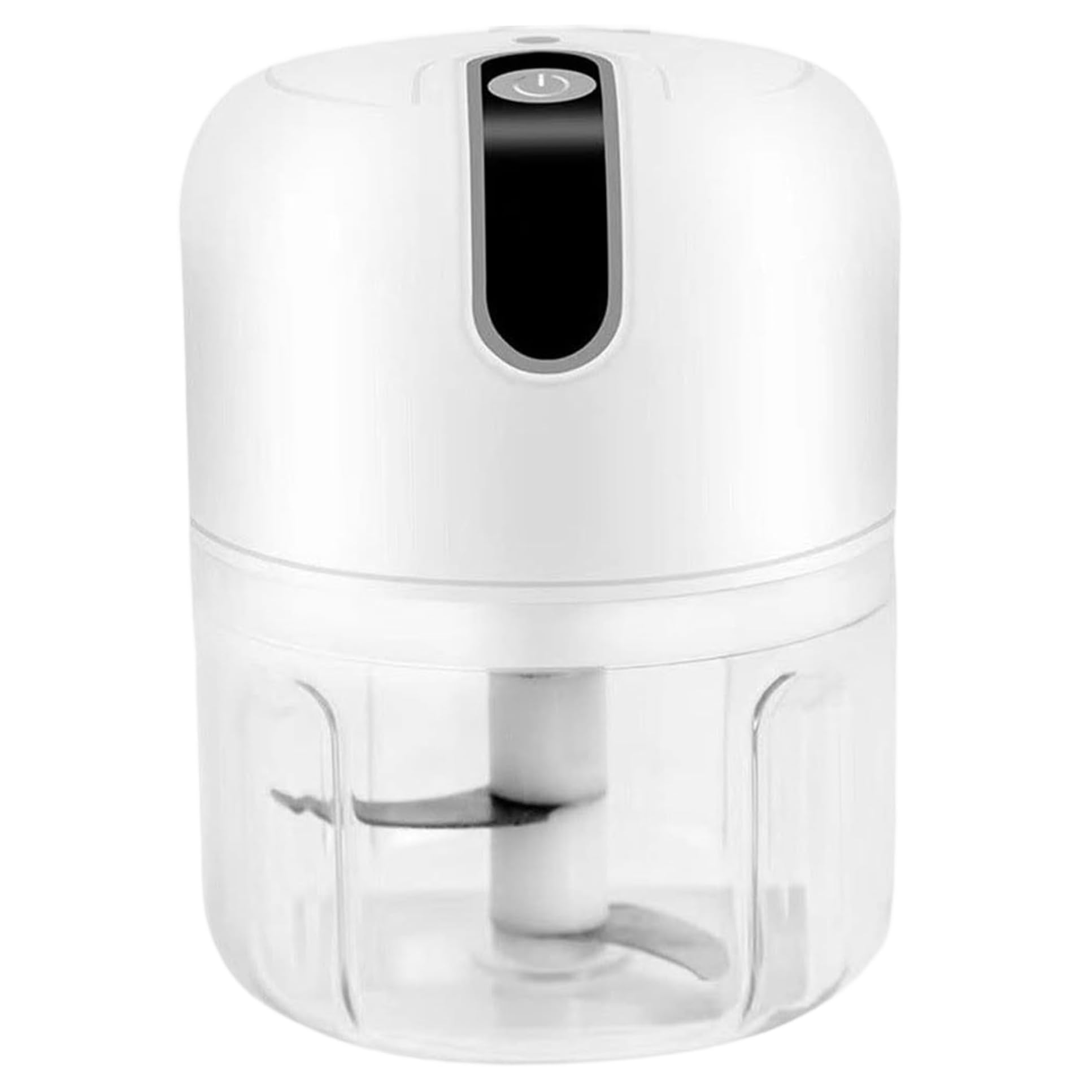 Peosaard White Food Chopper, Electric Chopper Mini Food Electric Processor And Blender, Usb Charging Vegetable Fruit Meat Garlic Onion Ginger For Home, Garlic