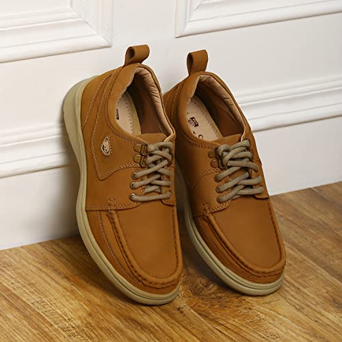 Image of Red Chief Leather Formal Shoe for Men's | Genuine Leather and Comfortable and with TPR Sole | Shoe is Light, Flexible, Strong, and wear-Resistant, Non-Slip. | RC3487