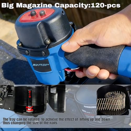 BHTOP CN45N Roofing Nailer