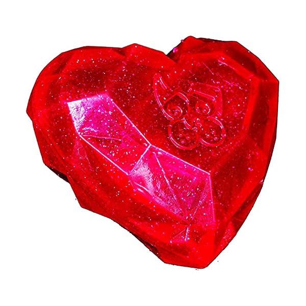 Spunky-pup-Squeaky-Gems-Heart-Dog-Toy-Fun-Squeak-Crazy-Bounce-Gem-Cut-Shape-that-Floats-Non-Toxic-Rubber-Dishwasher-Safe-Perfect-Toys-for-Small-to-Medium-Breeds Spunky Pup Squeaky Gems Heart Dog Toy - Durable and Cute Toy for All Dog Breeds