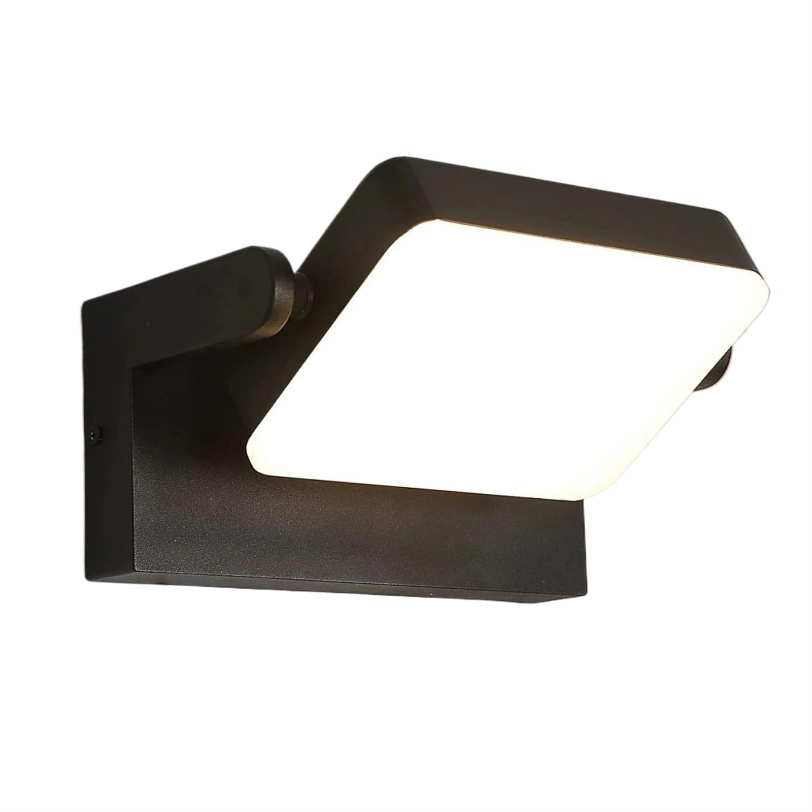 Applique murale extérieur rotative LED 3000K IP65 luminaire entrée et couloir