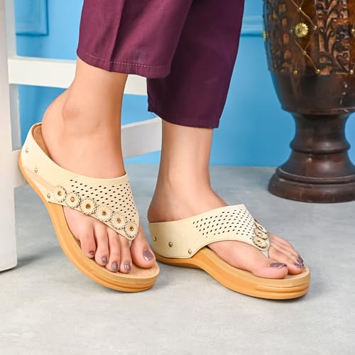 Image of Centrino Women's Sandals | Soft Cushioned Footbed for Extra Comfort | Stylish & Elegant Look for Ladies | Fashionable & Durable Sandal Comfort & Quality (9466)