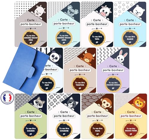 Dolbomy - Tarjetas de rascar con sobres (11 unidades), diseño de animales