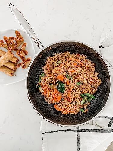 Black Cube CeramicQR Cookware Made in France Quick Release Chef's Pan/Wok, 9.5-Inch - Image 5