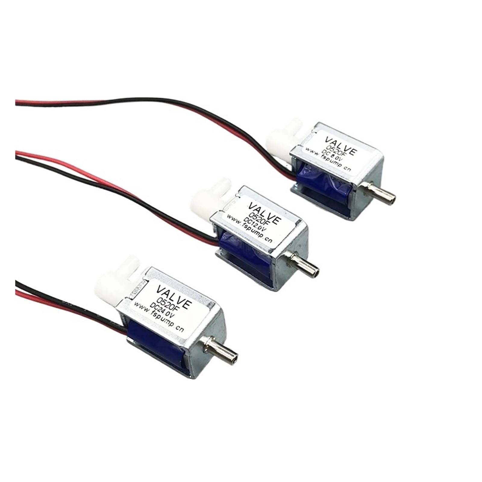 Xuro Model A 6V Dc6v 12V 24V 2-Position 3-Way Valve Micro Mini Electric Dc Solenoid Valve For Gas Air(Model A 6V)