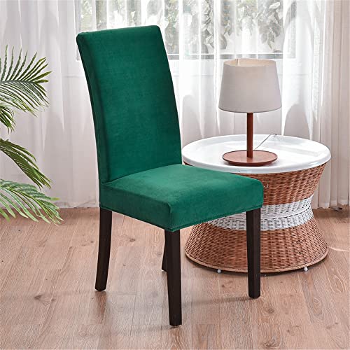 SYJ Parsons - Coprisedia grandi per sala da pranzo, elasticizzati, in spandex jacquard con schienale alto, lavabili, rimovibili, morbidi, XL, colore