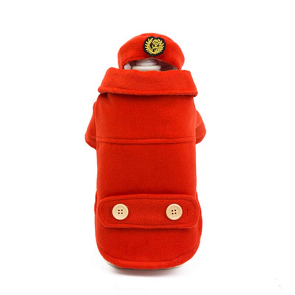 Veste hiver chien en peluche pour vos promenades d'automne froides en ville