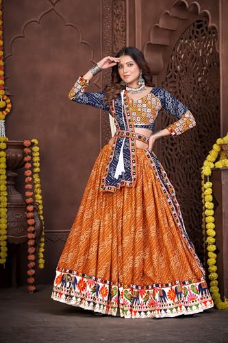 Indian Ready to Wear Lehenga Choli Navratri/Diwali/Events for Women, Bridesmaid, Party, Festival Wear-054