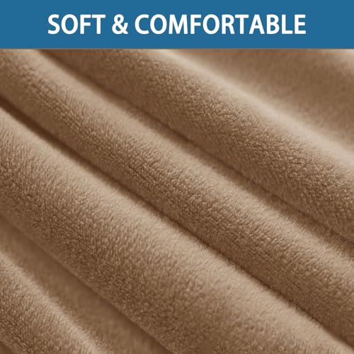 Funda para otomana redonda protector de puf elástica lavable de 35 a 50 cm 5