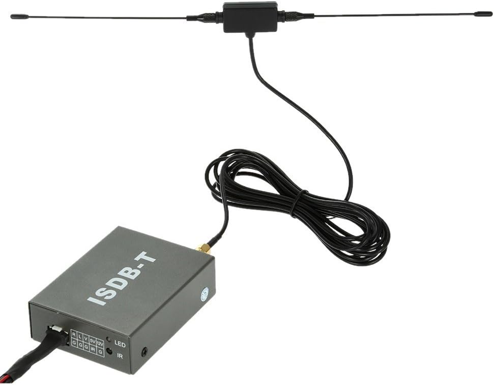 Amazon Com July King Car Tv Receiver And Turner Isdb T Car Digital Set Top Tv Box Standard Definition Iron Shell Single Antenna For South America And Japan Etc Electronics