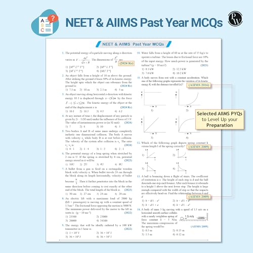 Image of PW Objective NCERT Punch 4.0 Physics For NEET 2026 By Dr. Manish Raj (MR Sir) l Updated with High Order Time Intensive MCQs and AIIMS PYQs As Per 2025 NEET Paper [Paperback] Dr. Manish Raj (MR Sir)