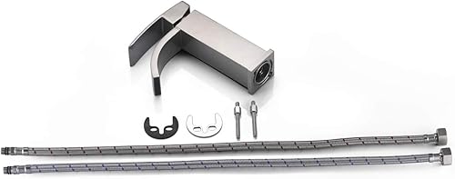 Miniatura 8 de Cascada de grifo de baño negro mate, sumerain