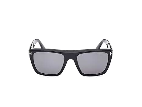 Amazon.com: Tom Ford Sunglasses FT 1077 -N 01D Shiny Black
