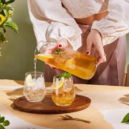 Miniatura 7 de Krosno Vasos De Agua Jugo Tumbler Conjunto De 6 Piezas 400 Ml Splendour Collection Perfectos Para Uso En Casa, Restaurante Y En Fiestas Apto Para Microondas Y Lavavajillas