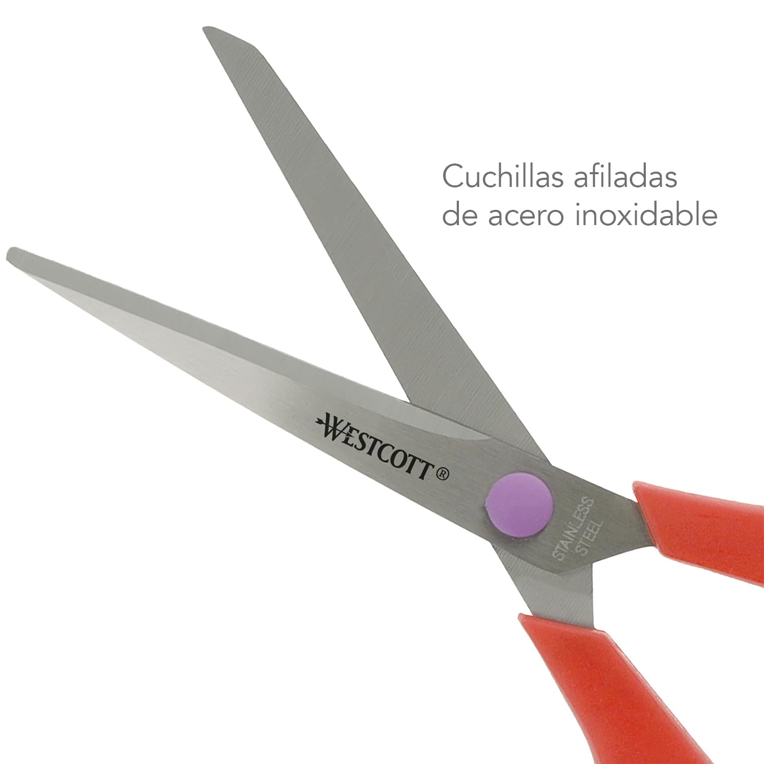 Tijeras Westcott Easy Grip 3 piezas Mix | Juego de 3 tijeras universales con agarre cómodo | Cuchilla de acero inoxidable extra afilada y duradera | Tijeras para hogar y oficina | N-90033 00