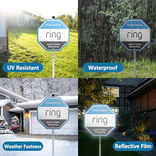 1 Yard Sign compatible with Home Security System,Security Yard Sign with with Stake (STAKE INCLUDED) - Image 5