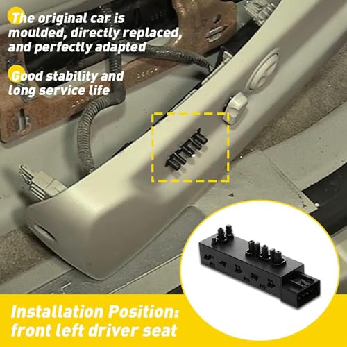 Interrupteur de réglage électrique du siège auto pour commande de Buick Envision - 5