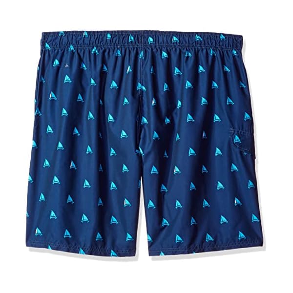 Kanu Surf Men's Monaco Swim Trunks (Regular & Extended Sizes), Regatta Navy, 3X - Image 3