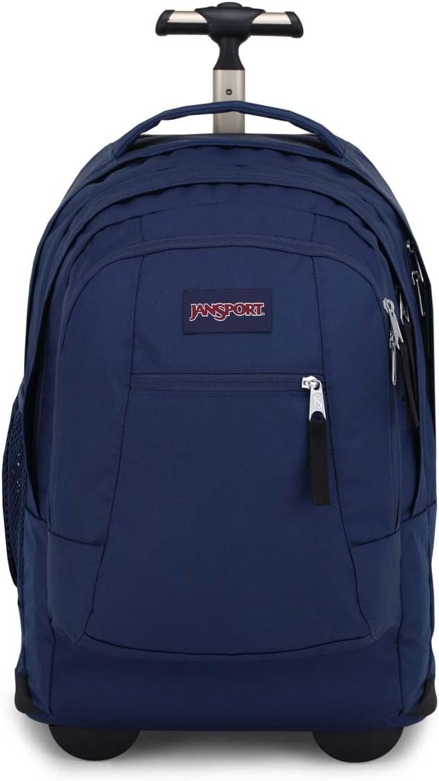 JANSPORT Driver 8 Wheeled Luggage, Blue, One Size, Unisex