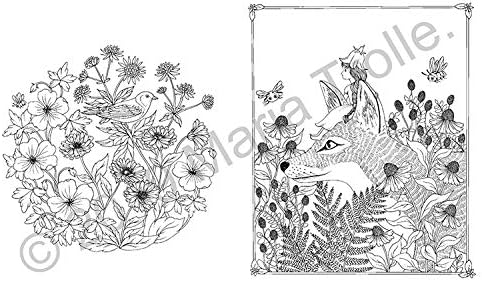 Flora Coloring Book
