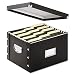 Snap N Store Storage Box, Letter/legal, 16 1/4 X 9 3/4 X 13 1/4, Black