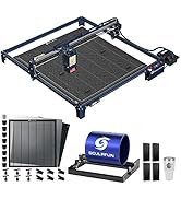 SCULPFUN S30 Pro Max 20 W Machine De Gravure Laser Avec Seringue à Air Automatique, Table En Nid D'abeille, Rouleau Rond Laser, 0,08 X 0,1 Mm, Pour Plaque Métallique En Bois