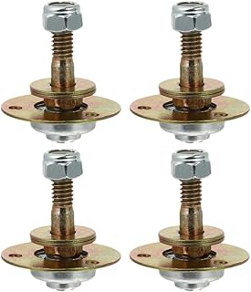 Luxshiny Rocking Chair Bearing Replacement Kit 4Pcs Furniture Connecting Fittings High Precision Metal Bearings for Rocker Chair Repair and Assembly