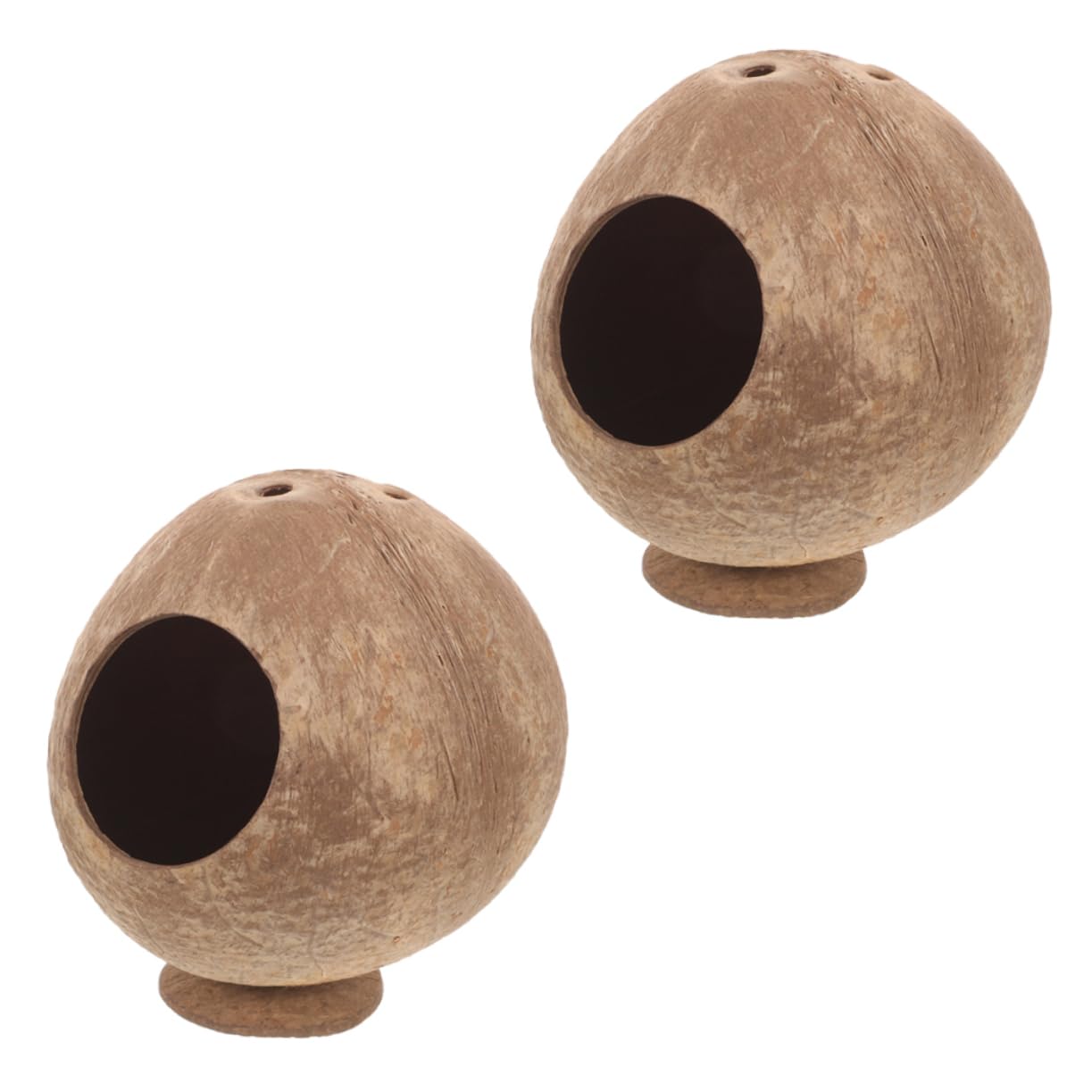 PRETYZOOM 6 STK Hamsternest-Spielzeug Hamster Hat Getroffen Versteckhaus Für Meerschweinchen Hamsterhaus Klein Hamsterversteck Meerschweinchen Versteck Rattenversteck Kokosnussschale