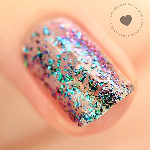 Image of ILNP Supernova - Green, Teal, Blue, Purple Ultra Chrome Color Shifting Flakie Nail Polish