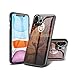 Produktbild SoYunYlXa Kompatibel mit iPhone 11 Pro Max Hülle, 9H Gehärtetes Glas Hülle mit Muster Handyhülle Stoßfest Kratzfest TPU Silikon Cover für iPhone 11 Pro Max B#YlX 010