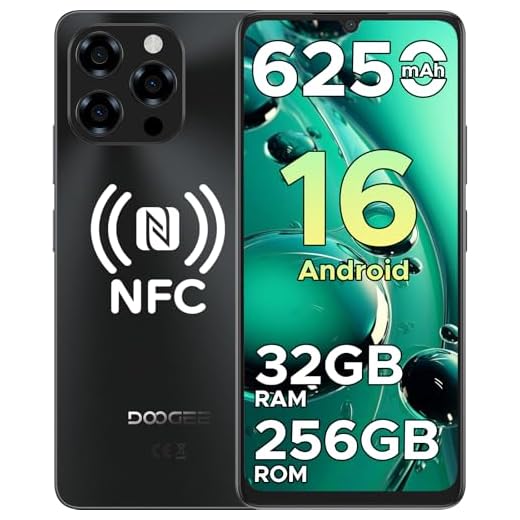DOOGEE Note 58 Pro Smartphone Android 16, 32GB+256GB/TF 2TB Cellulari, 6250mAh Telefono Cellulare, 6.75" 90Hz Octa-Core Telefoni, 16MP+8MP/Fingerprint/Face ID/4G Dual SIM/Widevine L1/OTG/Tipo-C/NFC