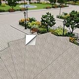 Package Included: You will receive 6 pieces of village street mats, which are well packed during transportation and can be used to decorate the garden, living room, bathroom, bedroom, etc., which is enough to meet your different decoration needs. Rel...