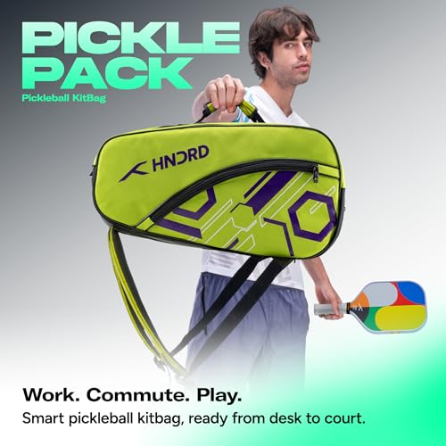 Image of HUNDRED Pickle Pack Pickleball Kit Bag | Spacious Paddle Sports Kit Bag with Large Compartment for Paddles, Shoes & Gear - Ideal for Sports, Gym & Travel | Unisex Design