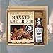 Produktbild Das ultimative Männer Grillbuch mit smoked Bourbon Whiskey BBQ sauce im Geschenkset Profi Set als Männer Geschenk | Grillgeschenk