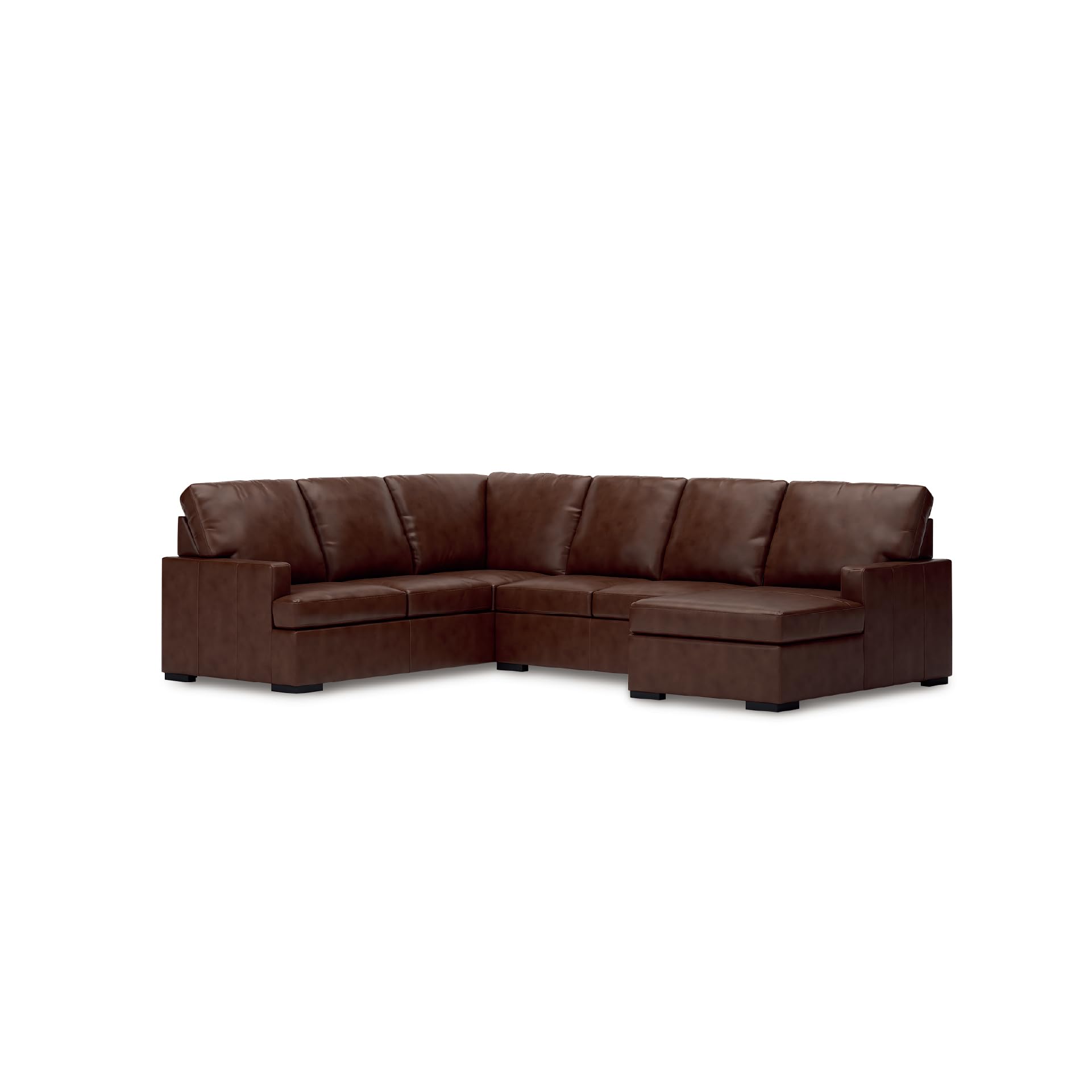 Ashley Modern Day Leather Match Sectional