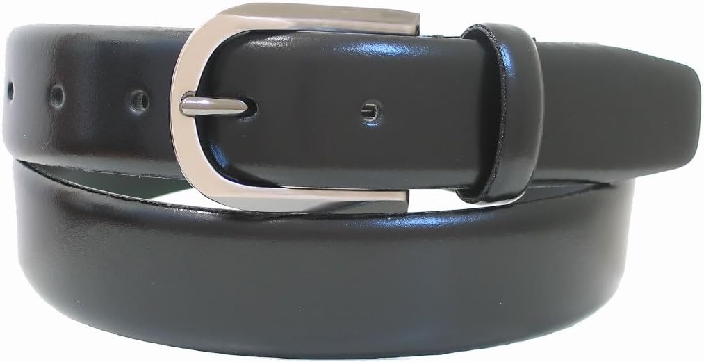 Belt by Ardente, Made in Italy - Style 17262,black 40"