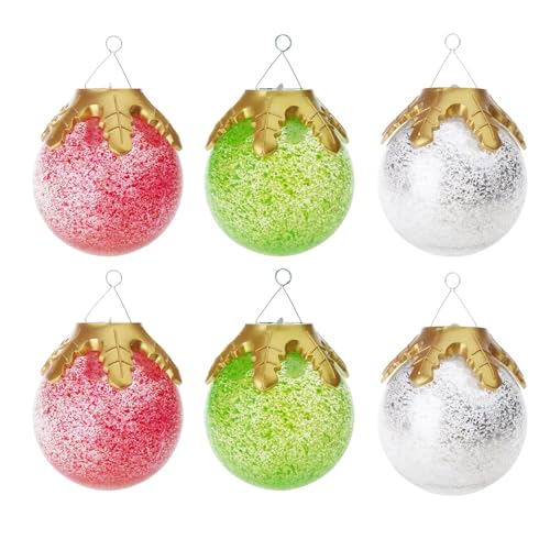Sphère de Noël à DEL pour décoration de table et bureau - 2