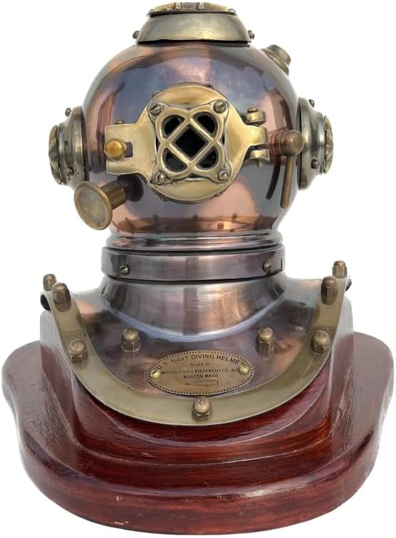 Marine Scuba Divers Helmet Solid Steel & Brass Diving Helmet Miniature 6 Inch Best Gift for HIM Gift for Aniversary Gift for All Occasion