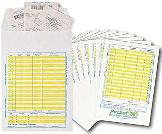 Receipt Organizer & Expense Envelopes. Records Your Business Expenses + Stores Your Receipts. Built-in Ledger Matches Receipts to Expenses. Auto Mileage Log on Back. Small Business Friendly. 12/Pack.