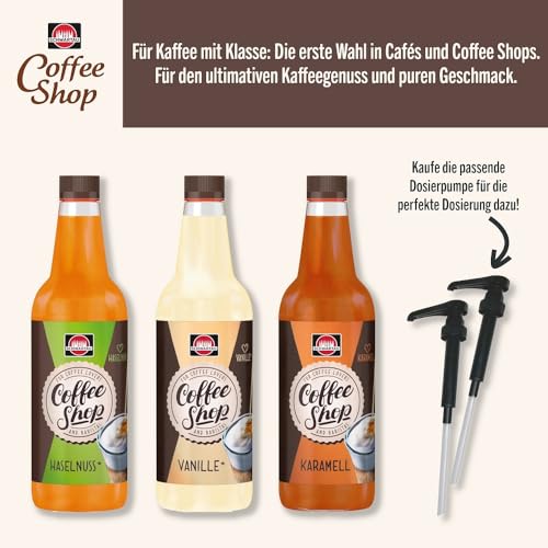 Schwartau Coffee Shop Caramel, Kaffeesirup zum Verfeinern von Kaffeespezialitäten, 650ml 3