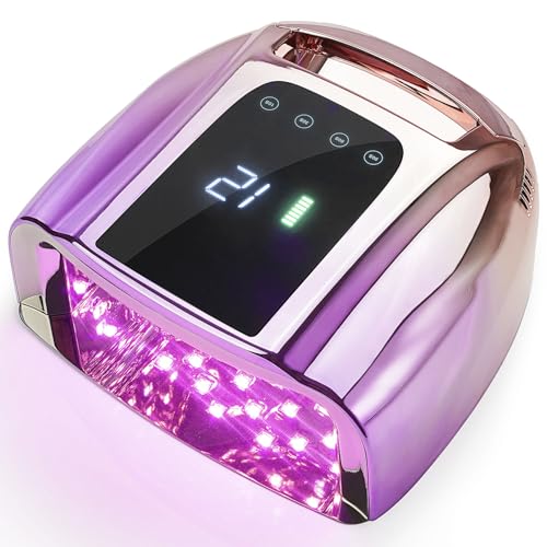 Professional Rechargeable UV LED 96W Portable UV Light for Nail
