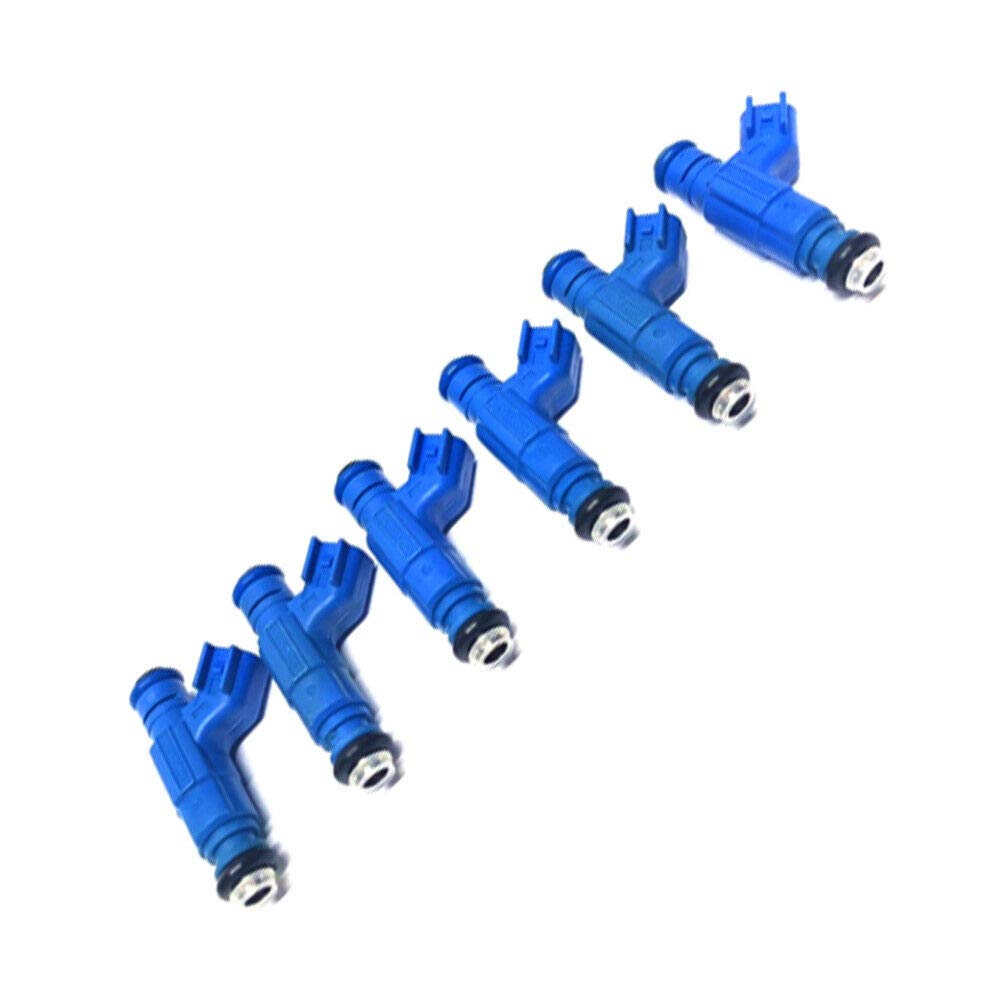 6pcs 2004 Fits For Ford Ranger 4.0L V6 Fuel Injectors 0280156250 FJ949 22 lbs
