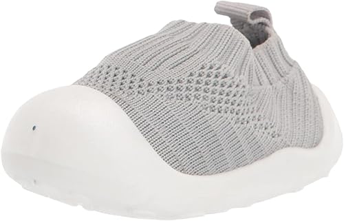 Gerber Unisex-Child Baby Toddler Boy and Girl Stretchy Knit Slip-on Sneaker Crib Shoe