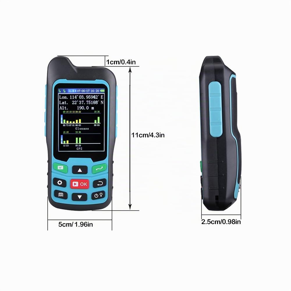 BEVA GPS de Randonnée GLONASS Système de BEIDOU Instrument de Mesure Mesurer la Surface et Calculer au Mètre GPS Instrument de Locus de Terre
