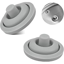 Pressure Indicator Pin Gasket W6093109502 Fits WMF Perfect & Perfect Plus Pressure Cooker, Food-Grade Silicone, Leak-Proof Cooking Indicator Replacement Gasket Seal, Accurate Pressure Regulation-2PACK