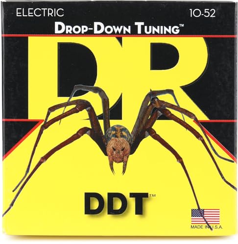 Eviter les cordes molles en drop C avec DR Strings DDT pour guitare electrique