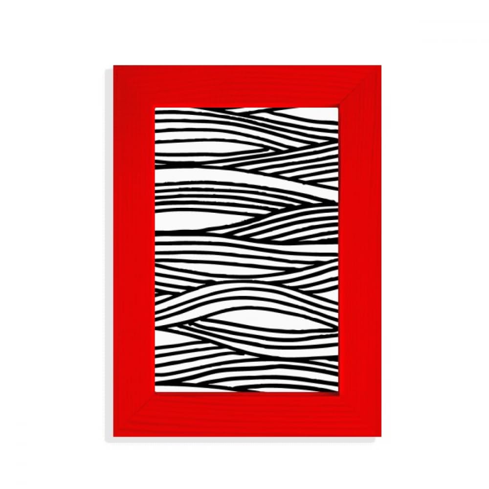Cadre photo rouge pour peinture sur bois pour sublimer vos toiles