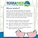 Terramed Just Think Comfort Sparrow Migraine Glasses Fl-41 | Glasses for Migraine and Light Sensitivity Relief | UV Protection and Photophobia Eye Strain